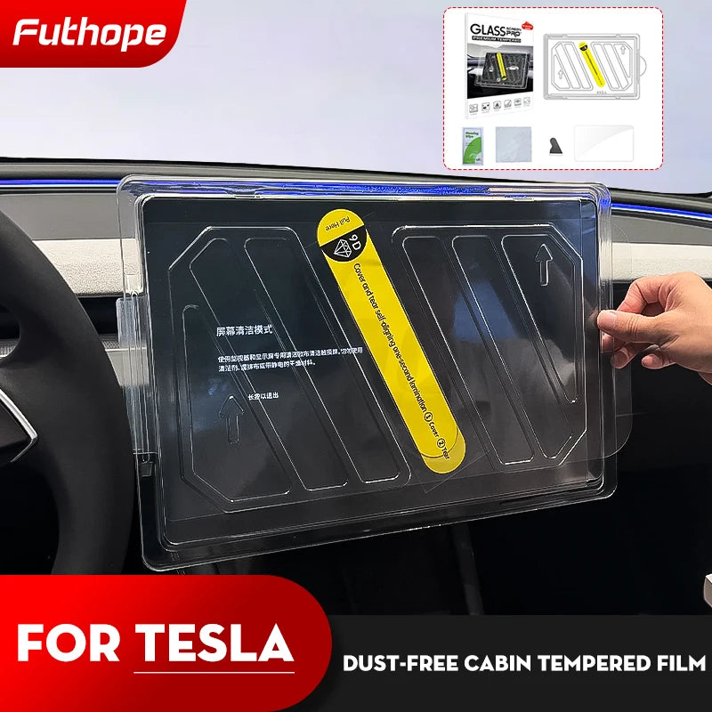 Glass Screen Protector For Tesla Model 3/Y 2021-2024