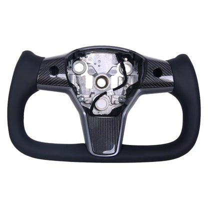 Yoke 350MM For Tesla Model Y model 3  Racing Customized Steering Wheel  2017 2018 2019 2021 2022